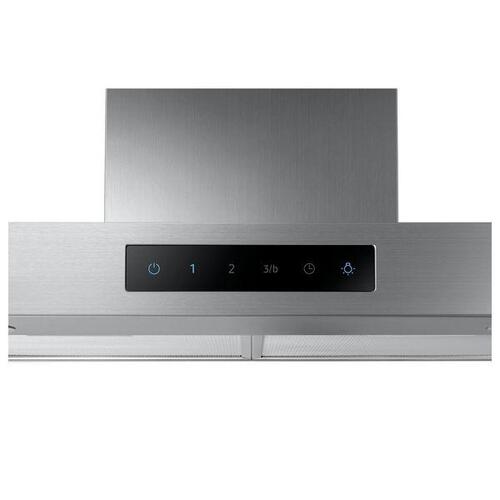 Konventions-emhætte Samsung NK24M5060SS 60 cm 668 m³/h B Rustfrit stål (OUTLET A)