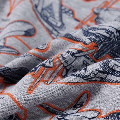 Sweatshirt til børn str. 92 gråmeleret
