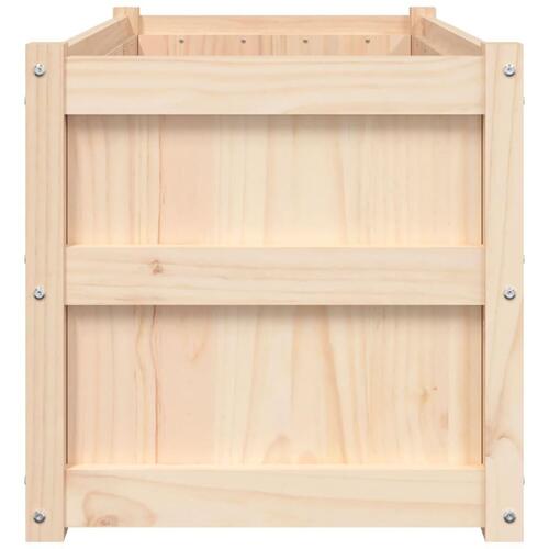 Plantekasse 90x50x50 cm massivt fyrretræ