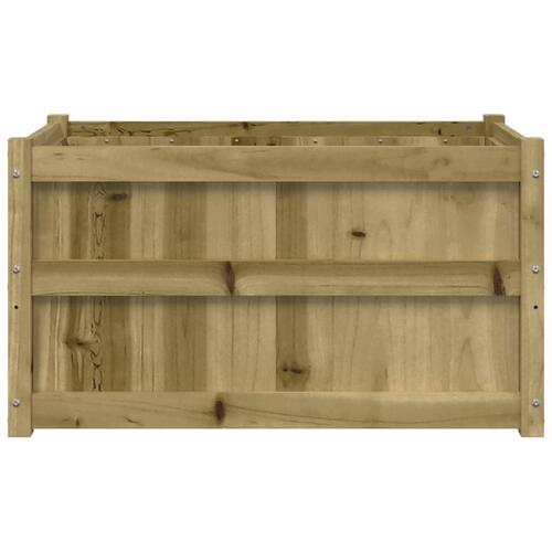Plantekasse 90x50x50 cm imprægneret fyrretræ