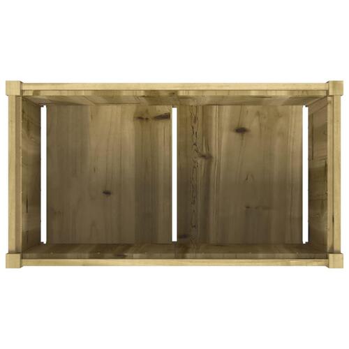 Plantekasse 90x50x50 cm imprægneret fyrretræ