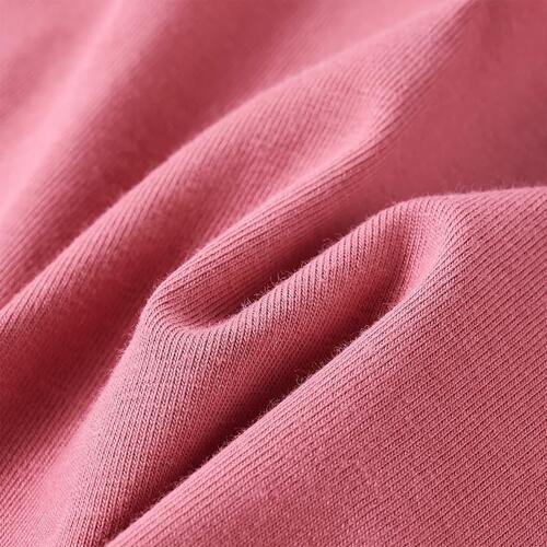 Langærmet T-shirt til børn str. 92 pink