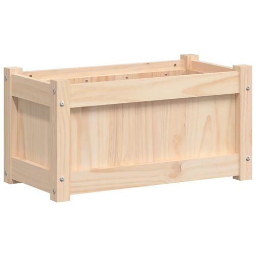 Plantekasse 60x31x31 cm massivt fyrretræ