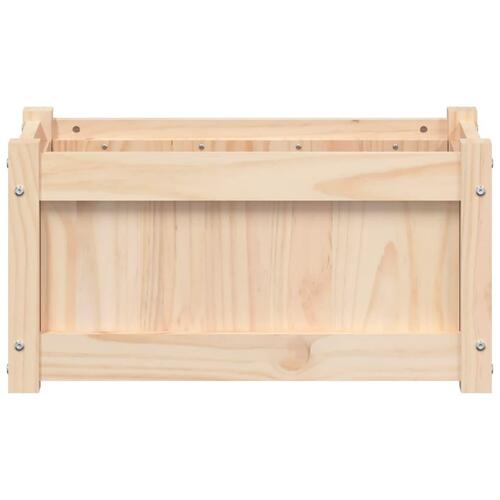 Plantekasse 60x31x31 cm massivt fyrretræ