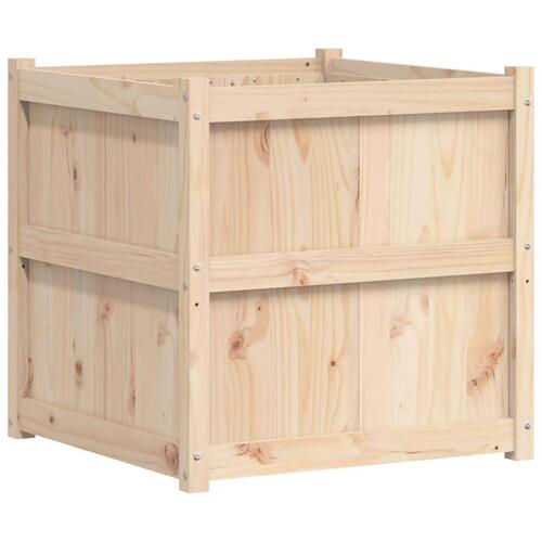 Plantekasse 70x70x70 cm massivt fyrretræ