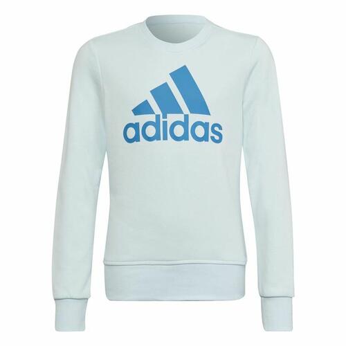Sweatshirt uden hætte til piger Adidas Essentials Lyseblå 9-10 år