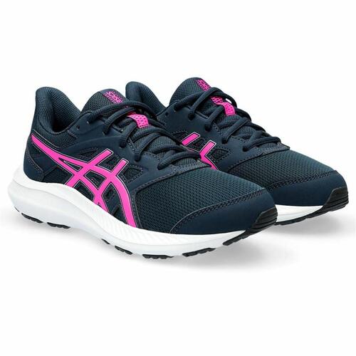 Løbesko til børn Asics Jolt 4 GS Pink Mørkeblå 37