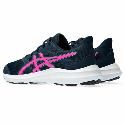 Løbesko til børn Asics Jolt 4 GS Pink Mørkeblå 37