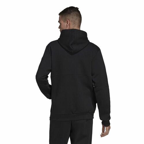 Hættetrøje til Mænd Adidas Essentials For Gameday Sort S