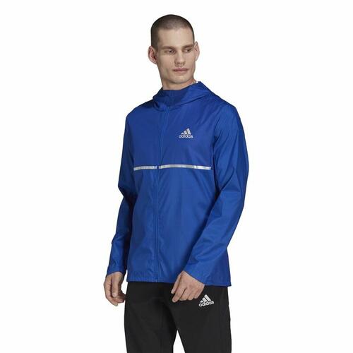 Sportsjakke til Mænd Adidas Own the Run Blå M