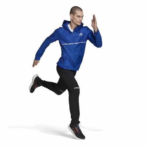 Sportsjakke til Mænd Adidas Own the Run Blå M