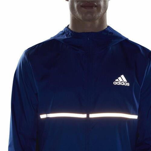 Sportsjakke til Mænd Adidas Own the Run Blå S