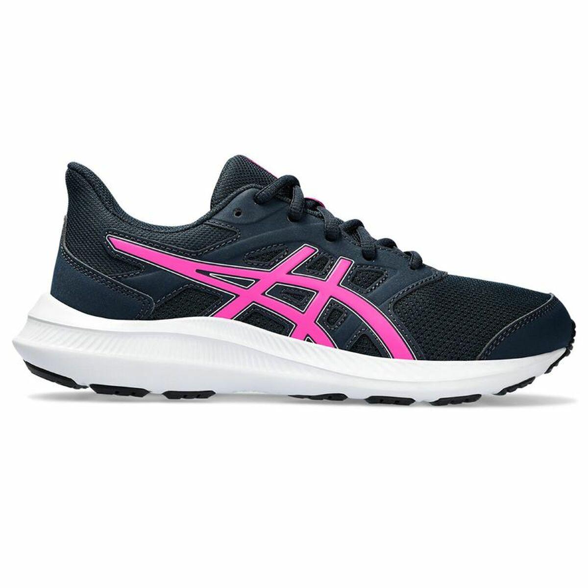 Løbesko til børn Asics Jolt 4 GS Pink Mørkeblå 39.5
