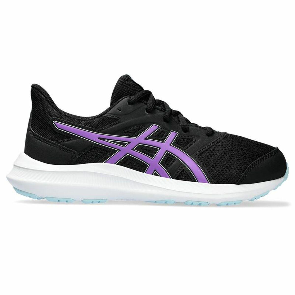 Løbesko til børn Asics Jolt 4 GS Lilla Sort 33.5