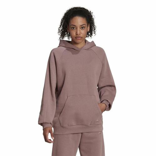Hættetrøje til Kvinde Adidas Boyfriend Multifarvet XL