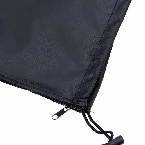 Overtræk til haveparasol 240x57/57 cm 420D oxfordstof sort