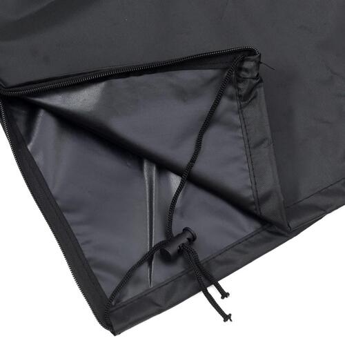 Overtræk til haveparasol 240x57/57 cm 420D oxfordstof sort