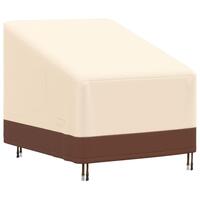 Overtræk til loungestol 79x97x48/74 cm 600D oxfordstof beige