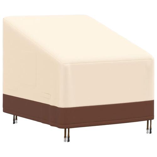 Overtræk til loungestol 79x97x48/74 cm 600D oxfordstof beige
