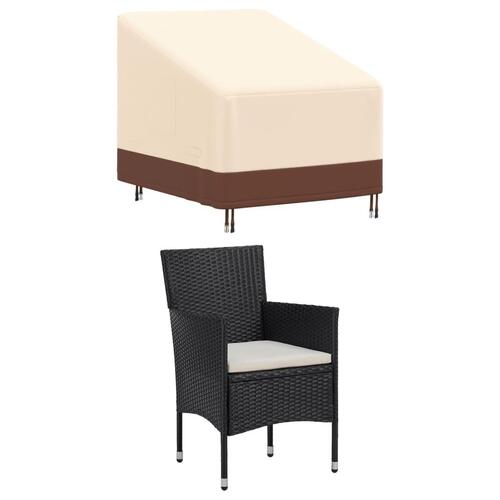 Overtræk til loungestol 79x97x48/74 cm 600D oxfordstof beige
