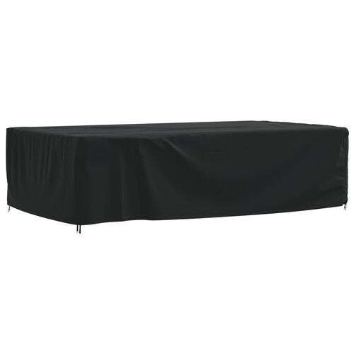 Overtræk til havemøbler 315x180x74 cm 420D oxfordstof sort
