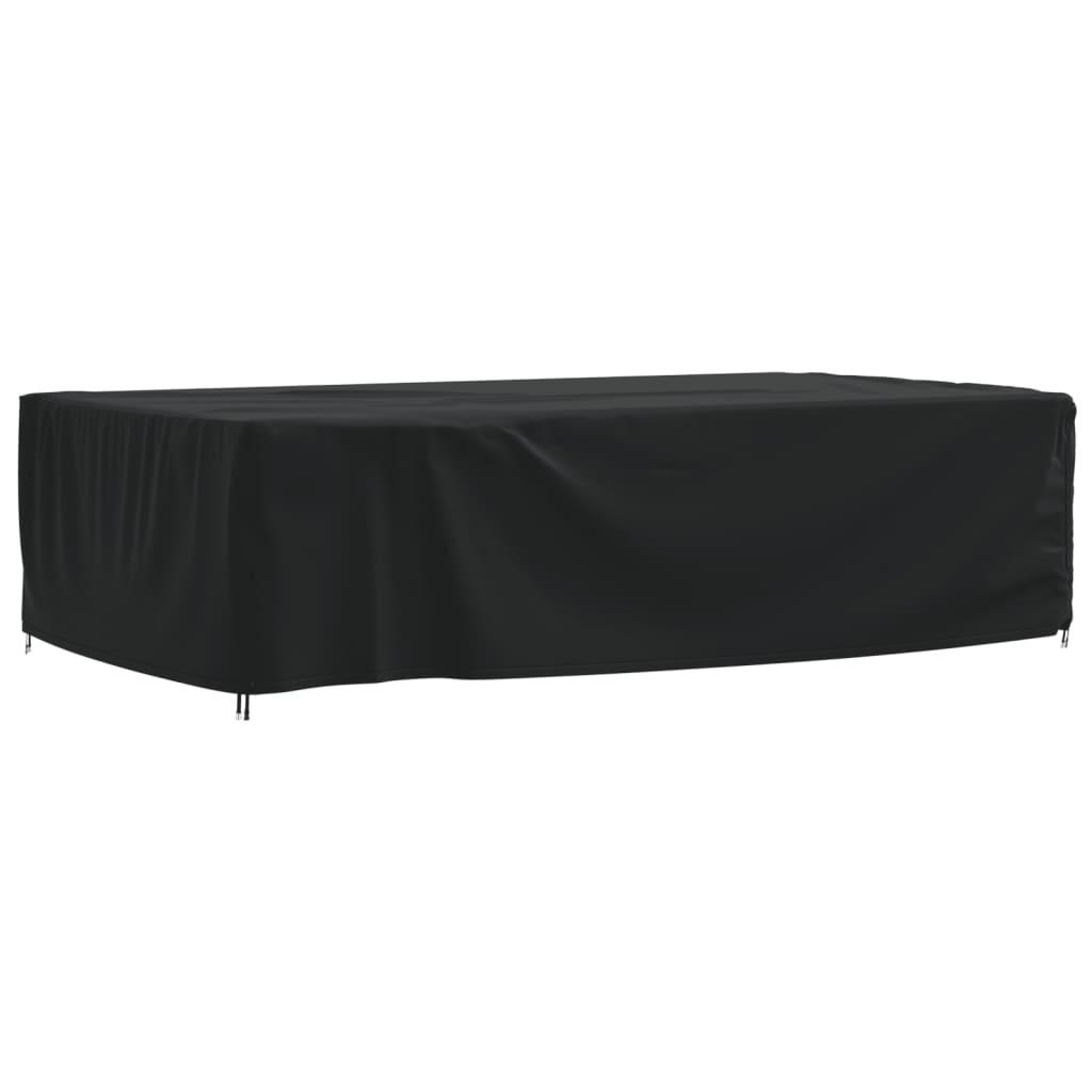 Overtræk til havemøbler 315x180x74 cm 420D oxfordstof sort