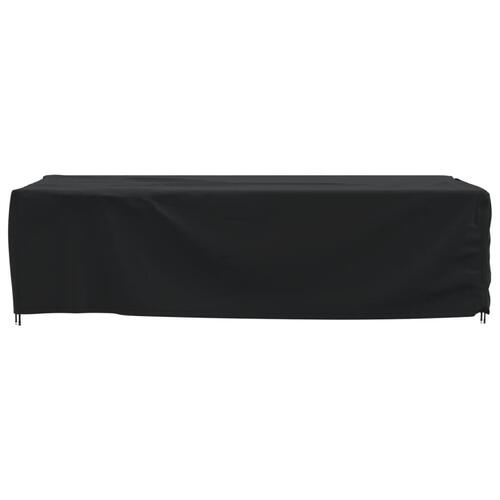 Overtræk til havemøbler 315x180x74 cm 420D oxfordstof sort