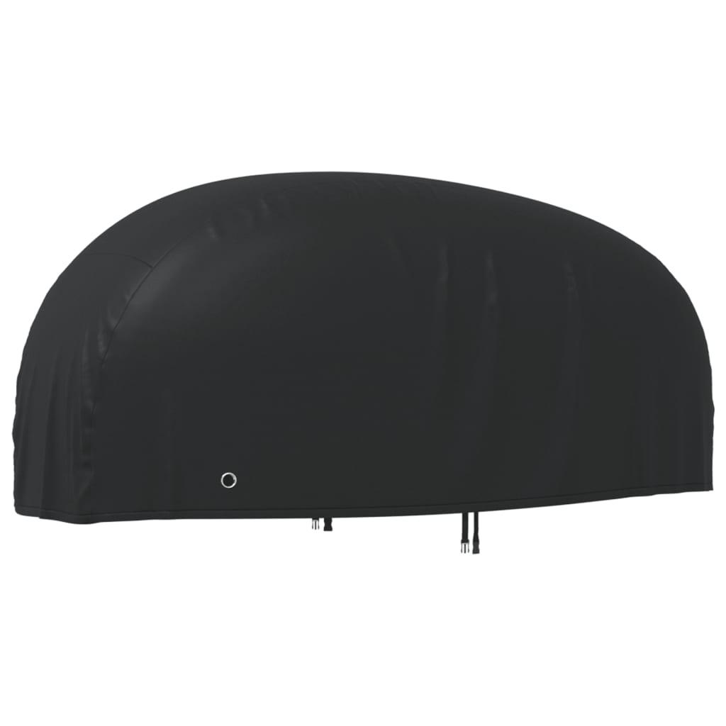 Motorcykelovertræk 245x105x125 cm 210D oxfordstof sort