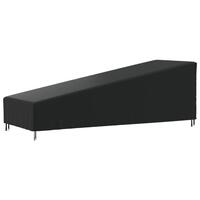 Overtræk til liggestol 203x81x25/63 cm 420D oxfordstof sort