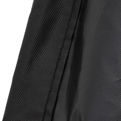 Overtræk til liggestol 203x81x25/63 cm 420D oxfordstof sort