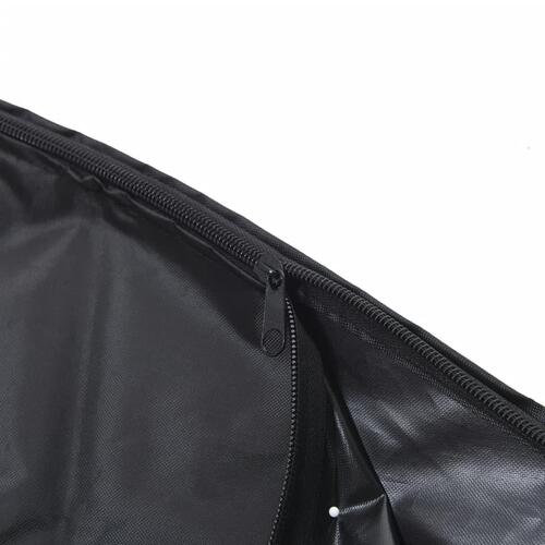 Overtræk til haveparasol 280x30/81/45 cm 420D oxfordstof sort