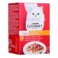 Kattemad Purina Gourmet Kylling Kalkun And 6 x 50 g