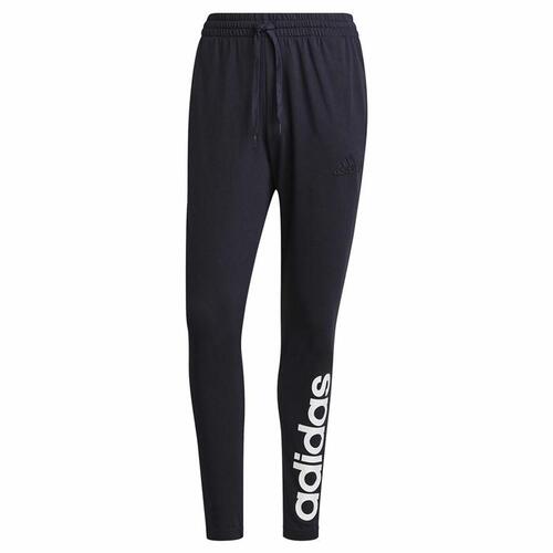 Træningsdragt til voksne underdele Adidas Essentials Single Jersey Tapered Blå Mænd L