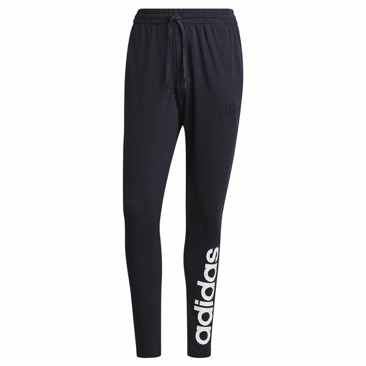 Træningsdragt til voksne underdele Adidas Essentials Single Jersey Tapered Blå Mænd M