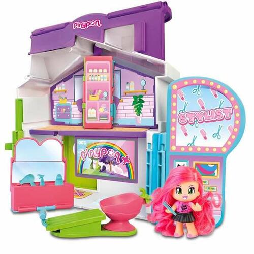 Playset Pinypon Chef & Stylist & High School 3-i-1