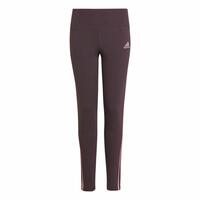 Sport leggings til børn Adidas 3 bandas Lilla 13-14 år