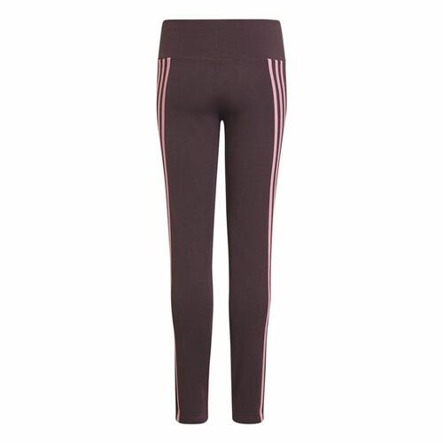 Sport leggings til børn Adidas 3 bandas Lilla 9-10 år