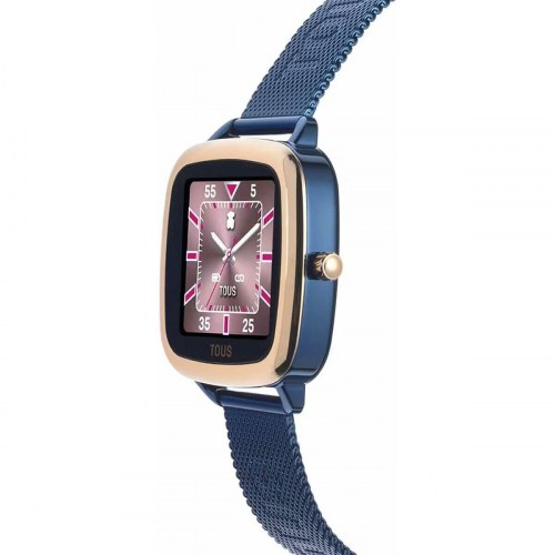 Tous Dameur 300358086 - firkantet blå armbåndsur