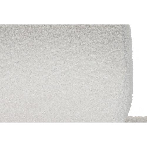 Sofa Hvid Sort Metal Scandi 127,5 x 73,5 x 64 cm