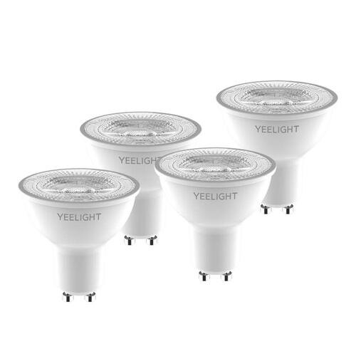 LED-lampe Yeelight YLDP004-4pcs Hvid Ja 80 GU10 350 lm