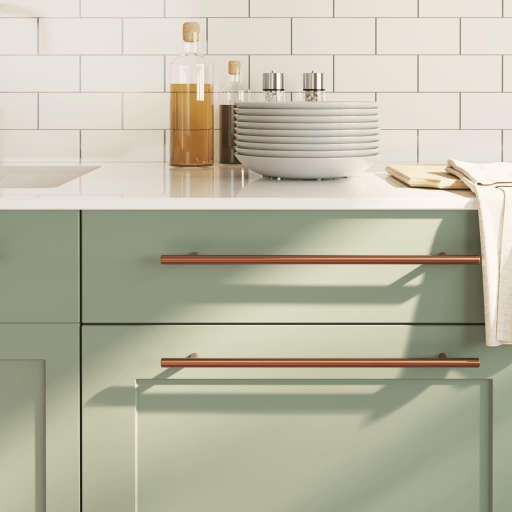 Skabshåndtag 5 stk. 320 mm rustfrit stål bronzefarvet