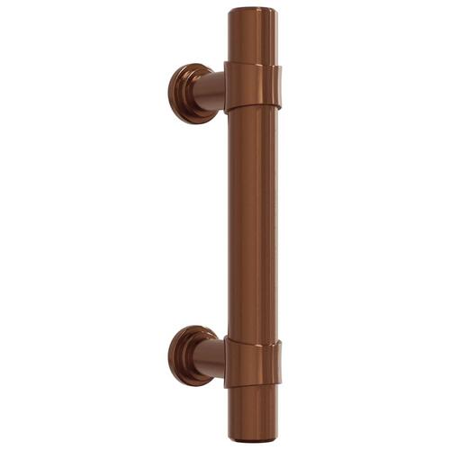 Skabshåndtag 10 stk. 64 mm rustfrit stål bronzefarvet