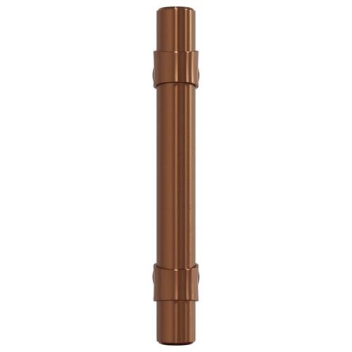 Skabshåndtag 10 stk. 64 mm rustfrit stål bronzefarvet