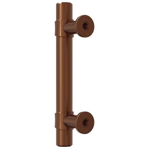 Skabshåndtag 10 stk. 64 mm rustfrit stål bronzefarvet