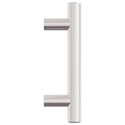 Skabshåndtag 10 stk. 64 mm rustfrit stål sølvfarvet