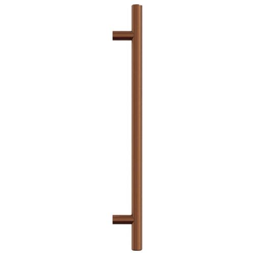 Skabshåndtag 5 stk. 192 mm rustfrit stål bronzefarvet