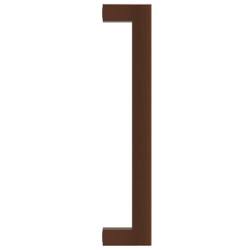 Skabshåndtag 10 stk. 160 mm rustfrit stål bronzefarvet
