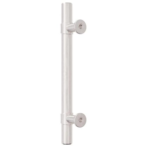 Skabshåndtag 10 stk. 96 mm rustfrit stål sølvfarvet