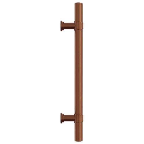 Skabshåndtag 10 stk. 128 mm rustfrit stål bronzefarvet