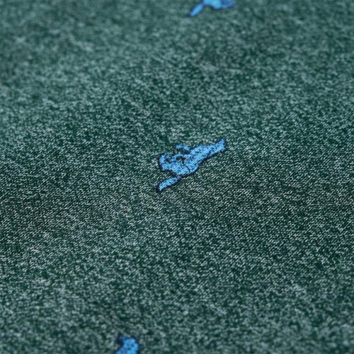 Sweatshirt til børn mørkegrønmeleret str. 140